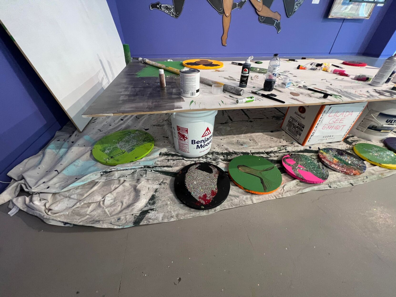 Artist in shock following vandalism